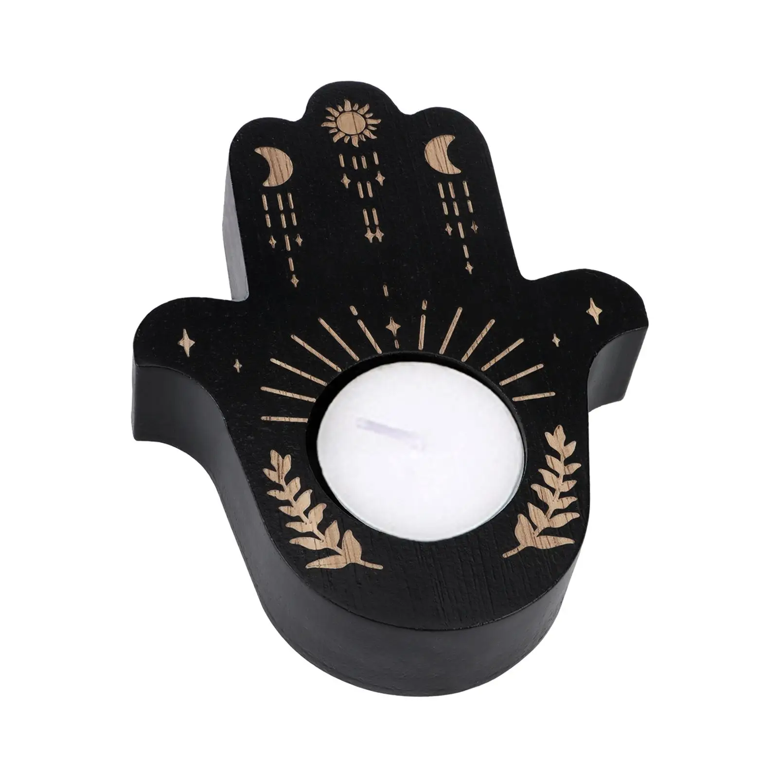 Votive Candle Holders Wooden Candle Holder Decoration Decorative Candle Stands Tealight Holders for Party Event Centerpiece