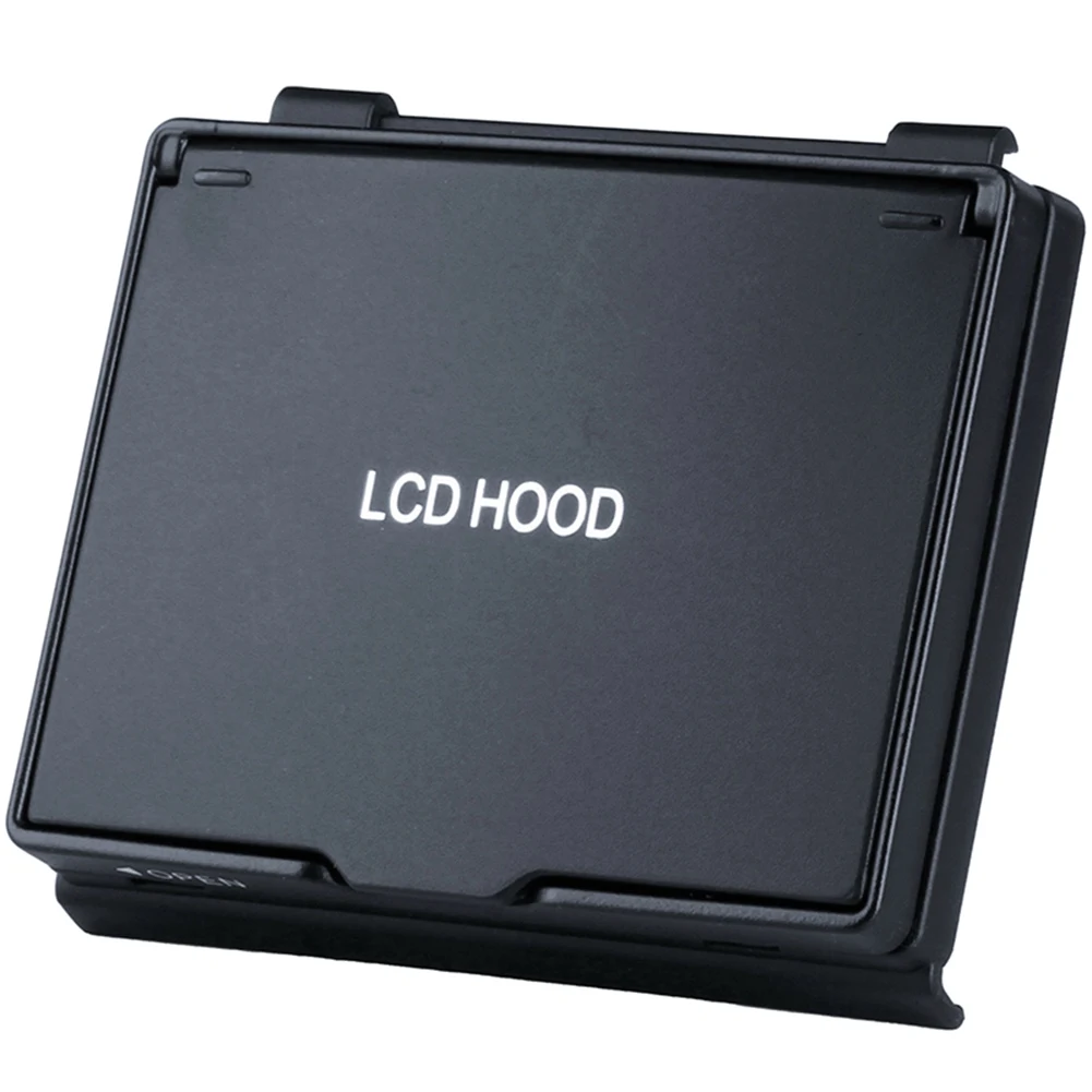 Penutup layar LCD dengan penutup naungan Pop-Up pelindung layar LCD untuk Film pelindung kamera Nikon D750