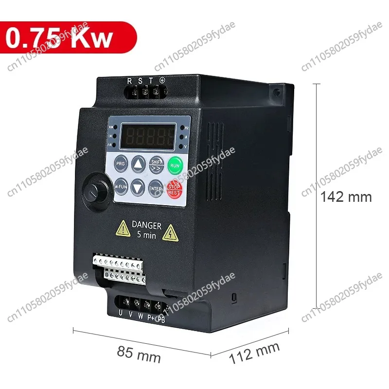 

Экономичный преобразователь частоты VFD 220 В 380 В, инвертор 0,75/1,5/2,2/4/5,5 кВт, регулятор скорости двигателя