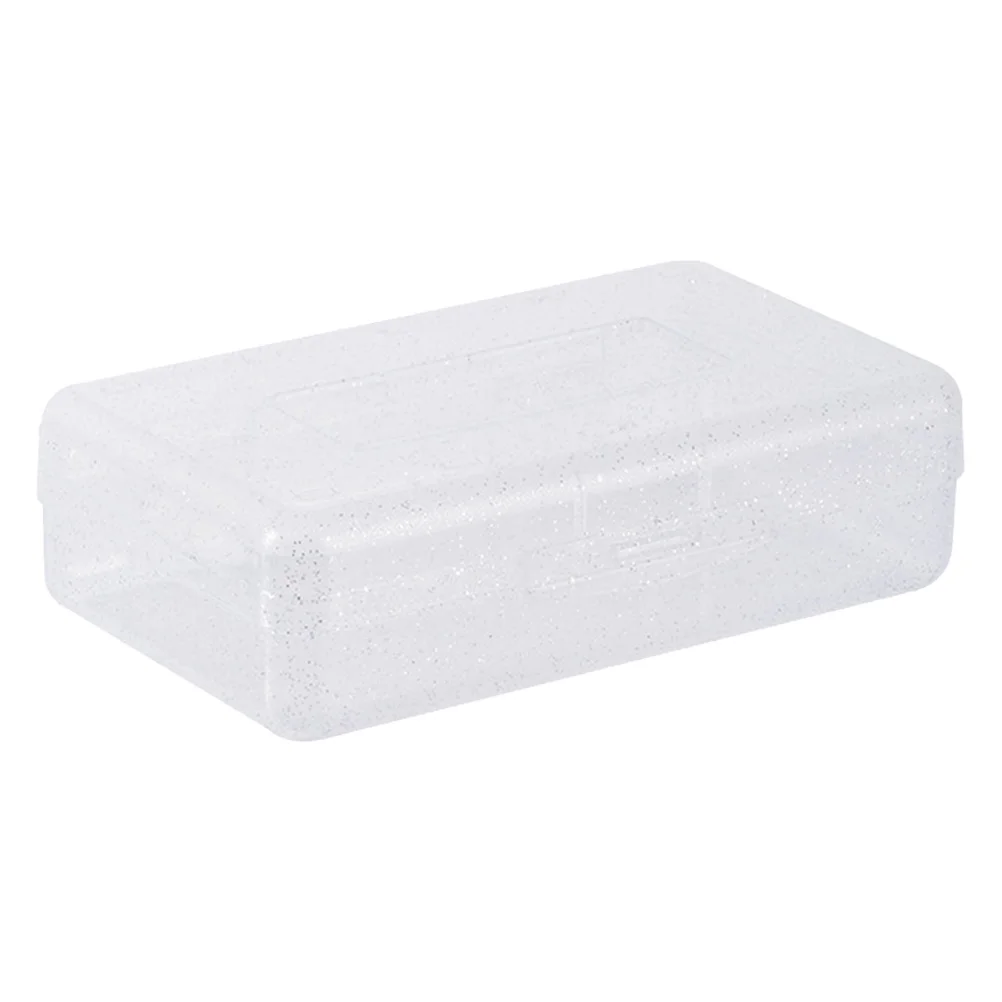 

1Pcs Large Capacity Transparent Stationery Case Plastic Pencil Box Student Multi-Functional Pen Organizer Plastic Pencil Case