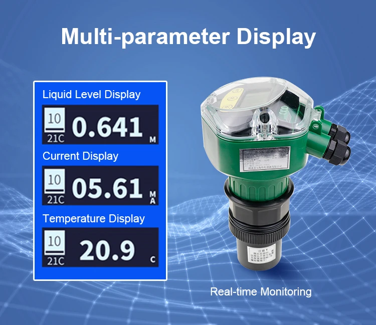 Ultrasonic Liquid Level Sensor for CO2 Cylinder Oil Tank Monitoring