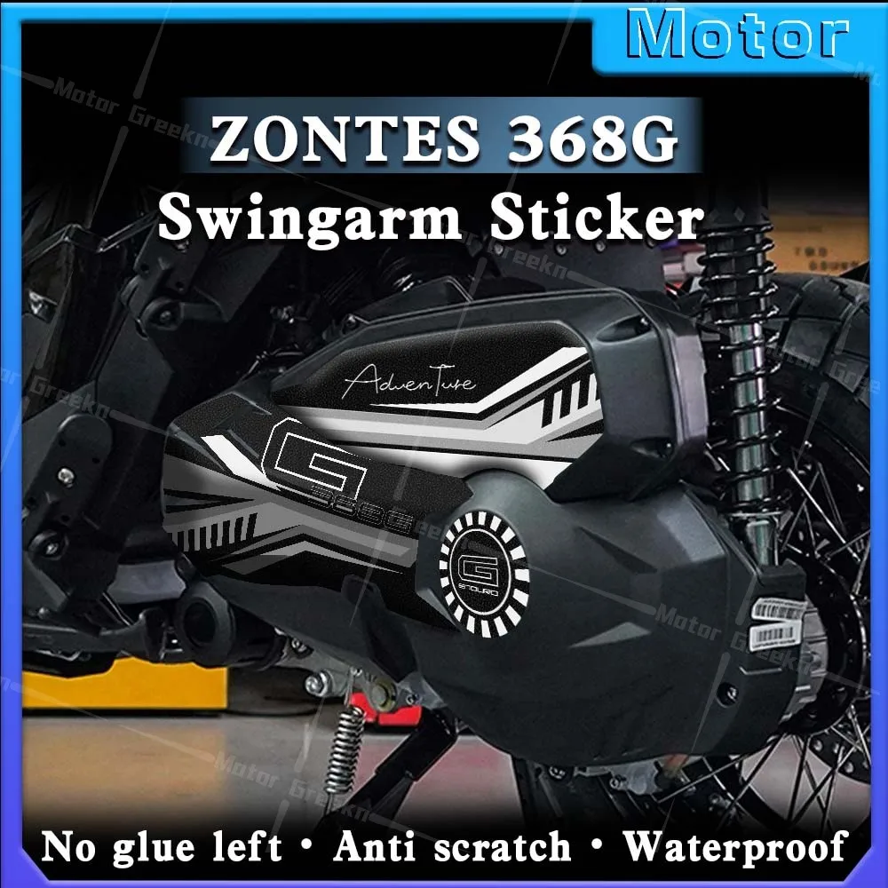 Frosted Motorcycle Chain Guard Cover Protector Stickers Fairing Accessori Waterproof For Zontes 368G ADV ZT368G 368 G 2024 2026