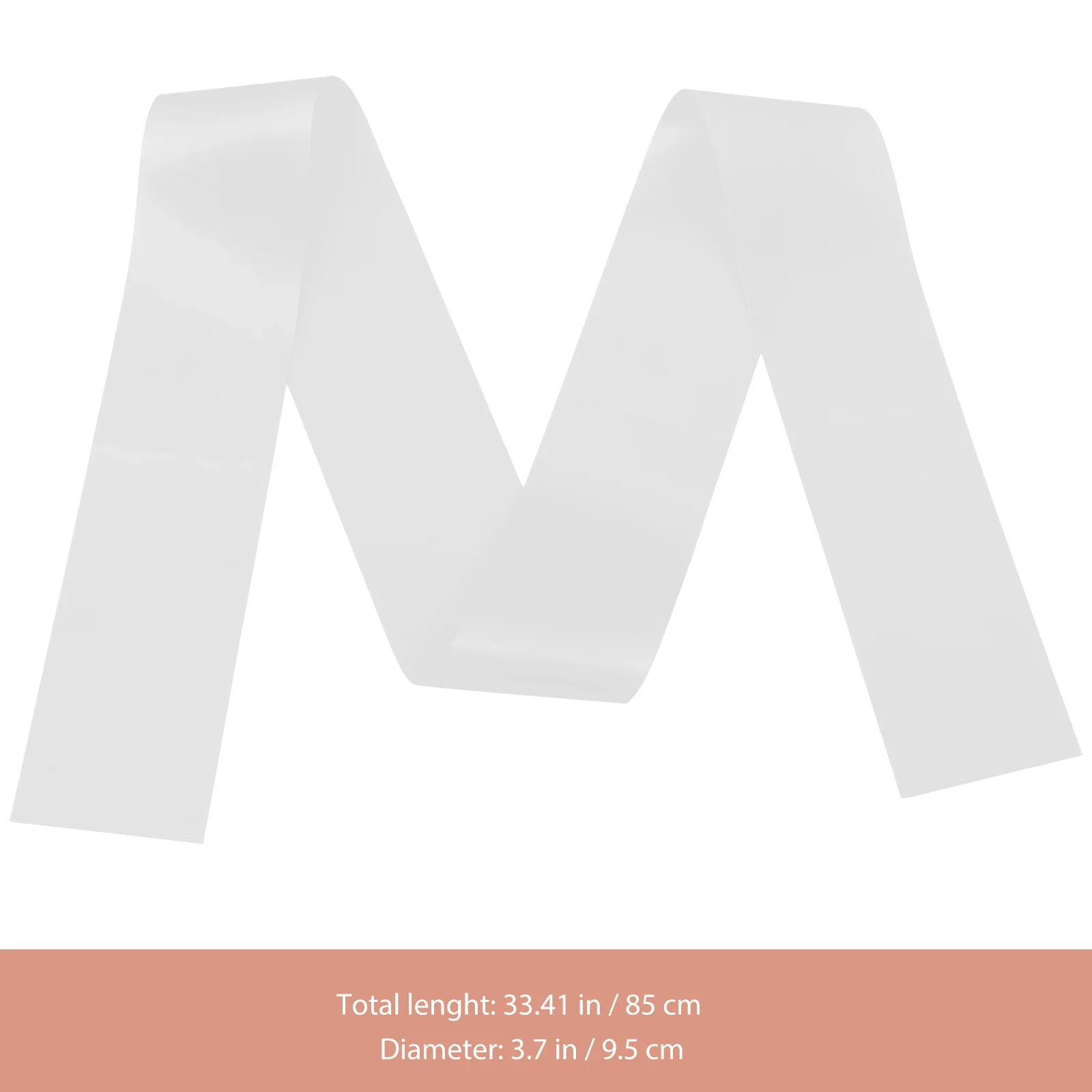 

1pc Sash For Women Diy Ceremony Sash Festive Party Decor Prom Sashes For Pageants Wedding Pageant Sashes Paintable Cloth