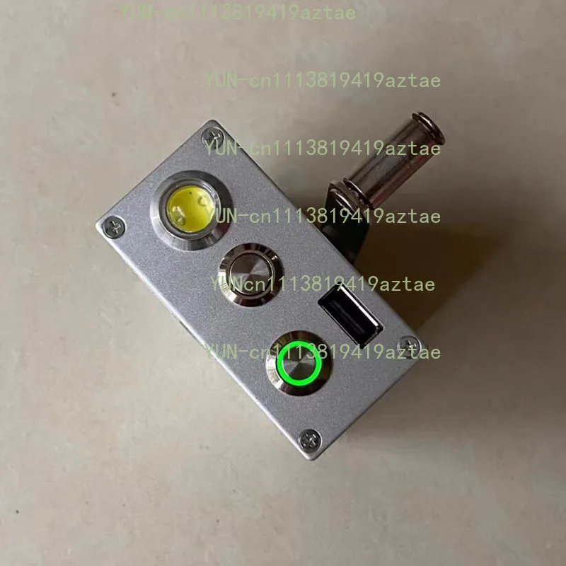 Portable DIY Hand-Cranked Generator Three-Phase Brushless Generator Full Aluminum Alloy Body 20F*3 Capacitor USB Output 5V 1A