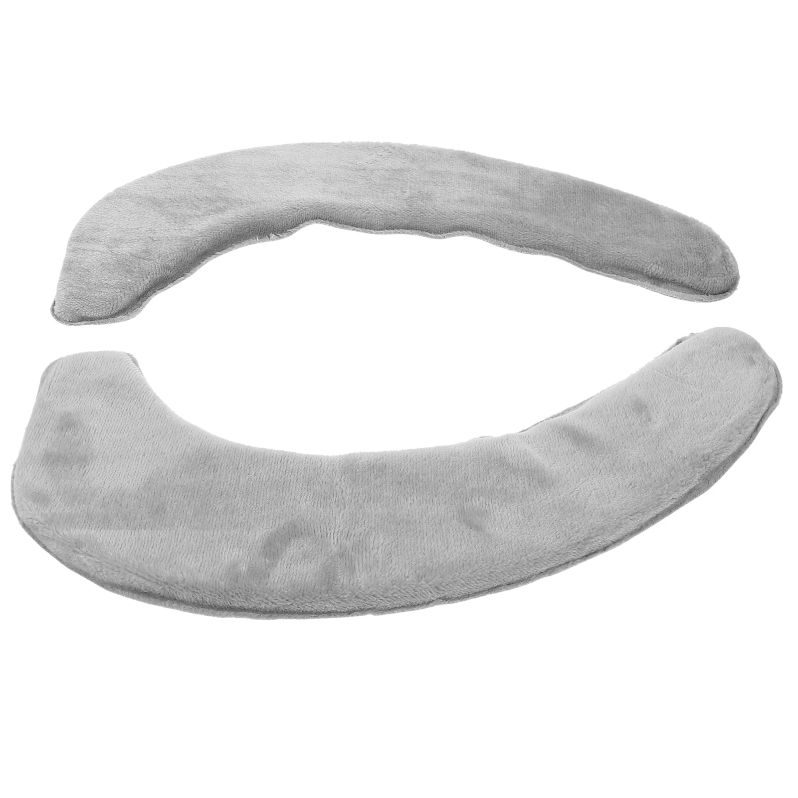 

Warm Toilet Seats Cover Cushion Washable Reusable Flannel Bathroom Supplies Waterproof Easy Install Adhesive Pad Fits Most Decor