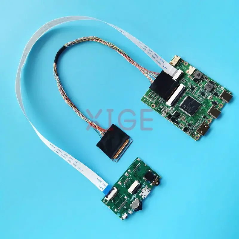 

Fit HT140WXB-100/101/501/601 1366*768 TYPE-C Mini-HDMI плата контроллера ЖК-драйвера 40-Pin LVDS USB Micro Kit DIY монитор ноутбука