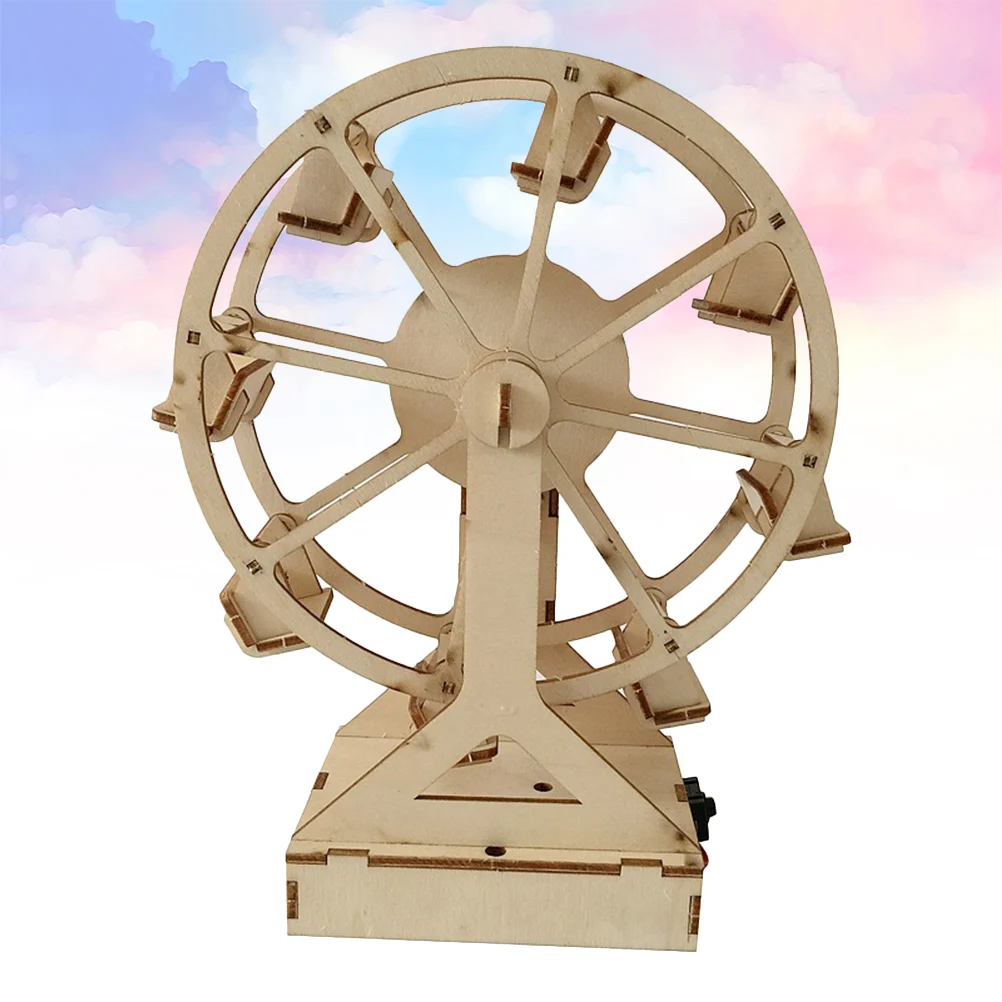 

Инструмент для научного эксперимента, колесо обозрения, сделай сам, электрический образовательный набор для сборки стеблей для детей, обучающий набор для студентов по науке