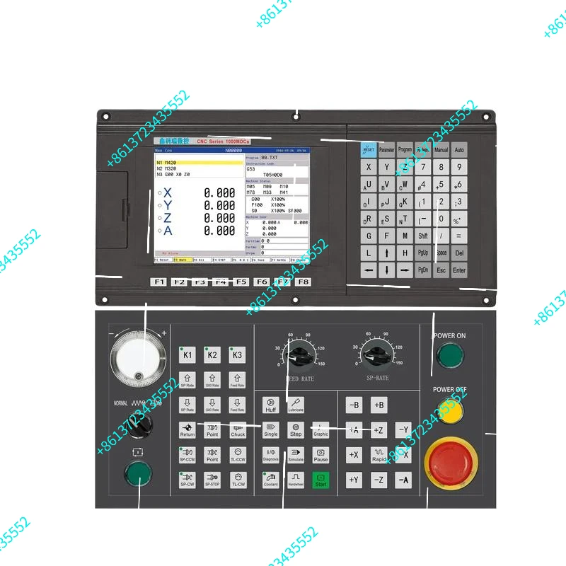 China manufacture NEW1000TDca 4 axis cnc lathe control board