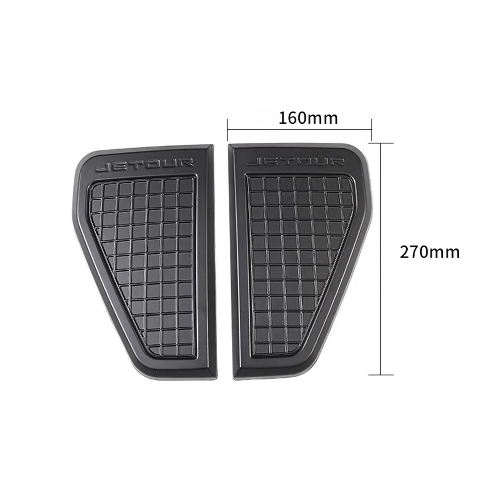 Modified ABS Leaf Panel Decorative Cover For Jetour Traveler T2 2023 2024 Air Vent Decoration Personalized Body Trim Accessories