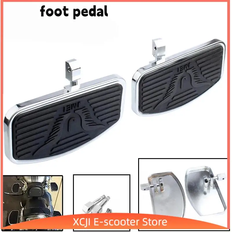 Universal Black Motorcycle Adjustable Foot Rest Front rear Footrest for most motorcycles