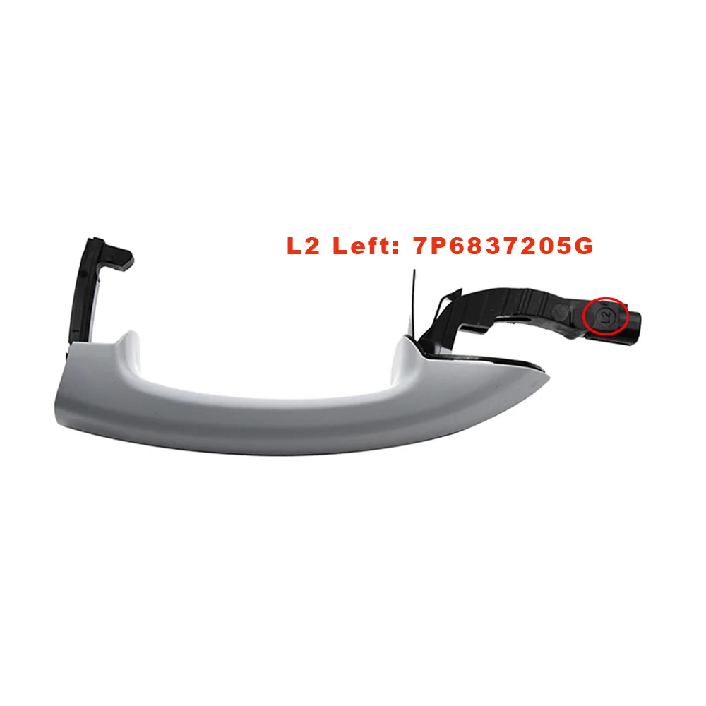 For Volkswagen Touareg 2011-2017 Left Right Side Exterior Door Handle 7P6837205G 7P6837206G 7P6837205D 7P6837206D