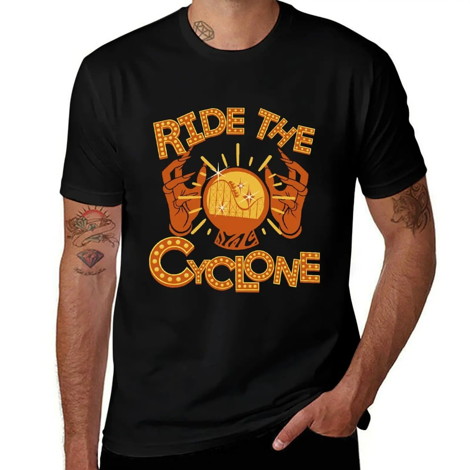 

Montez le cyclone essentiel T-Shirt funny t shirts cotton t shirts for man slim fit T-Shirt