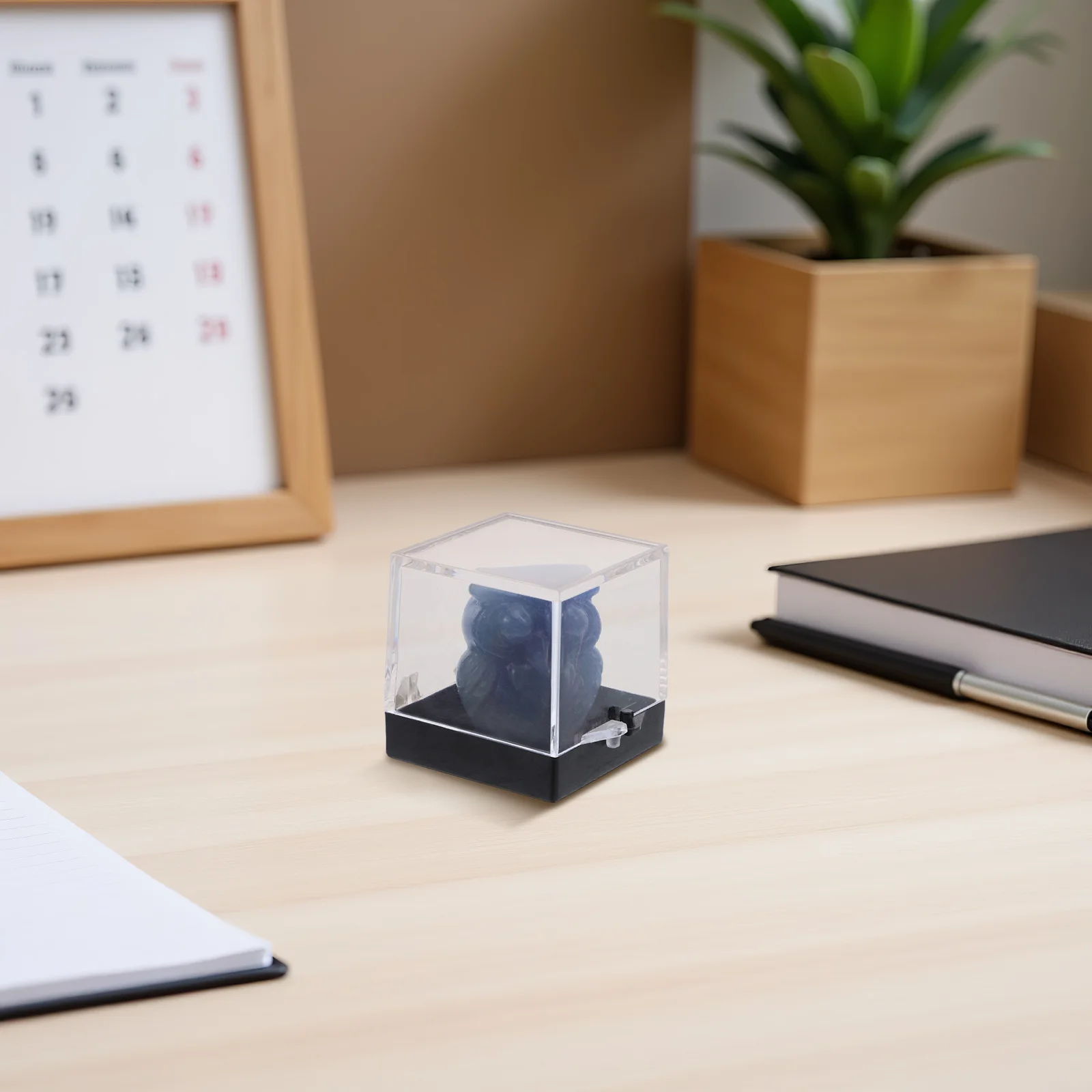 

Crystal Aventurine Hand Carved Animal Desktop Decor For Owl Figurines Simple Owl Figurines Home Office Bookshelf Tabletop