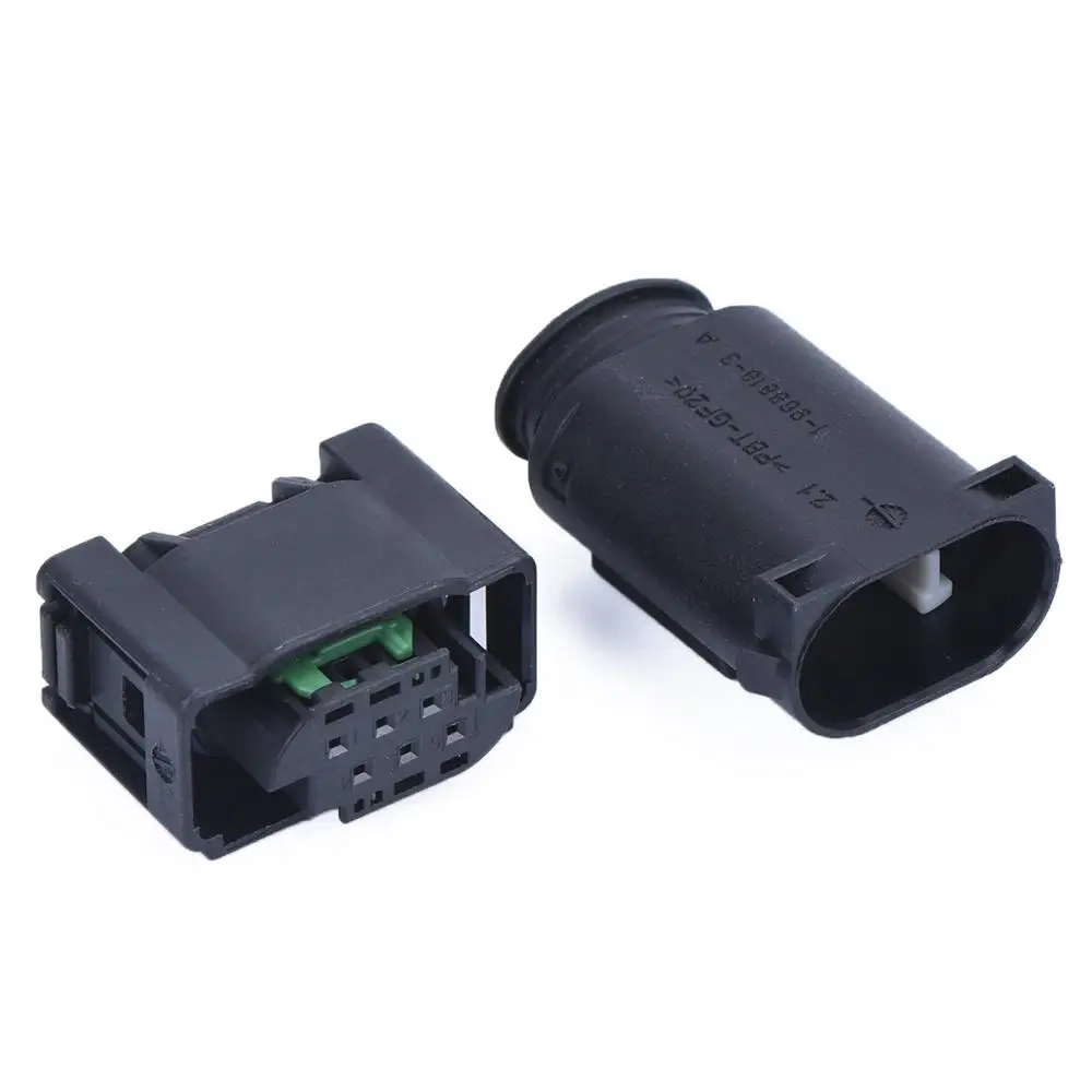Connecteur de pédale d'accélérateur de voiture, 6 broches femelle ou mâle, 0.6mm, prise 1- 967616 -1 7M 0973119 Bouchon de capteur de Valve d'accélérateur 7M0 973 119