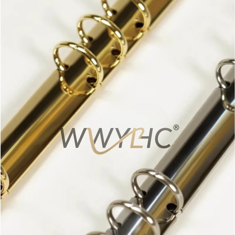 Suitable for Binder Gold Nickel Handbook Accessories Leather Handmade Leather Goods