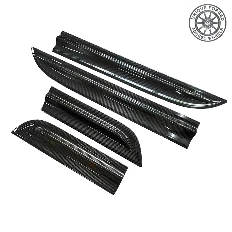 26 Style2014-2023 True Carbon Fiber Body Trim Panel Side Trim Strips Upgrade New Condition For Macan 95B