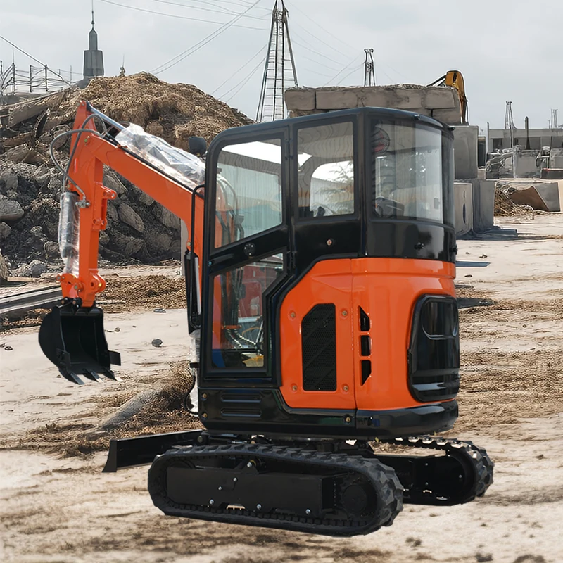 

Customized OKW25 hydraulic mini excavator, track excavator for farm operations, orchard trenching, and irrigation system install