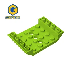 Gobricks 10Pcs MOC Parts 60219 Slope Inverted 45° 6 x 4 Double Compatible Bricks DIY Assmble Building Blocks Particle Gift