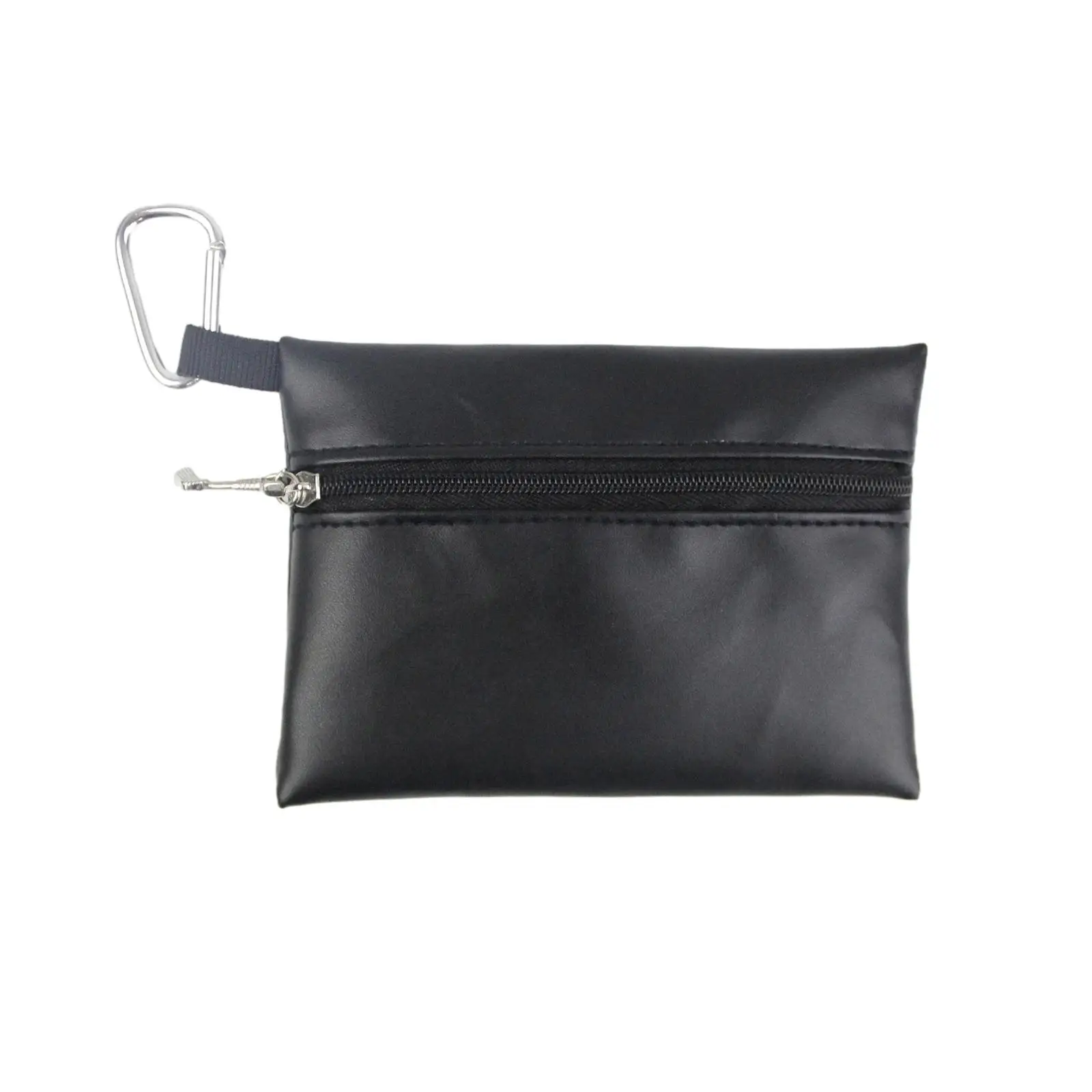 Golf Tee Holder Pouch Storage Pack for Unisex Portable Golf Tool Bag with D Hook Purse Golf Ball Waist Bag Golf Tee Carrying Bag