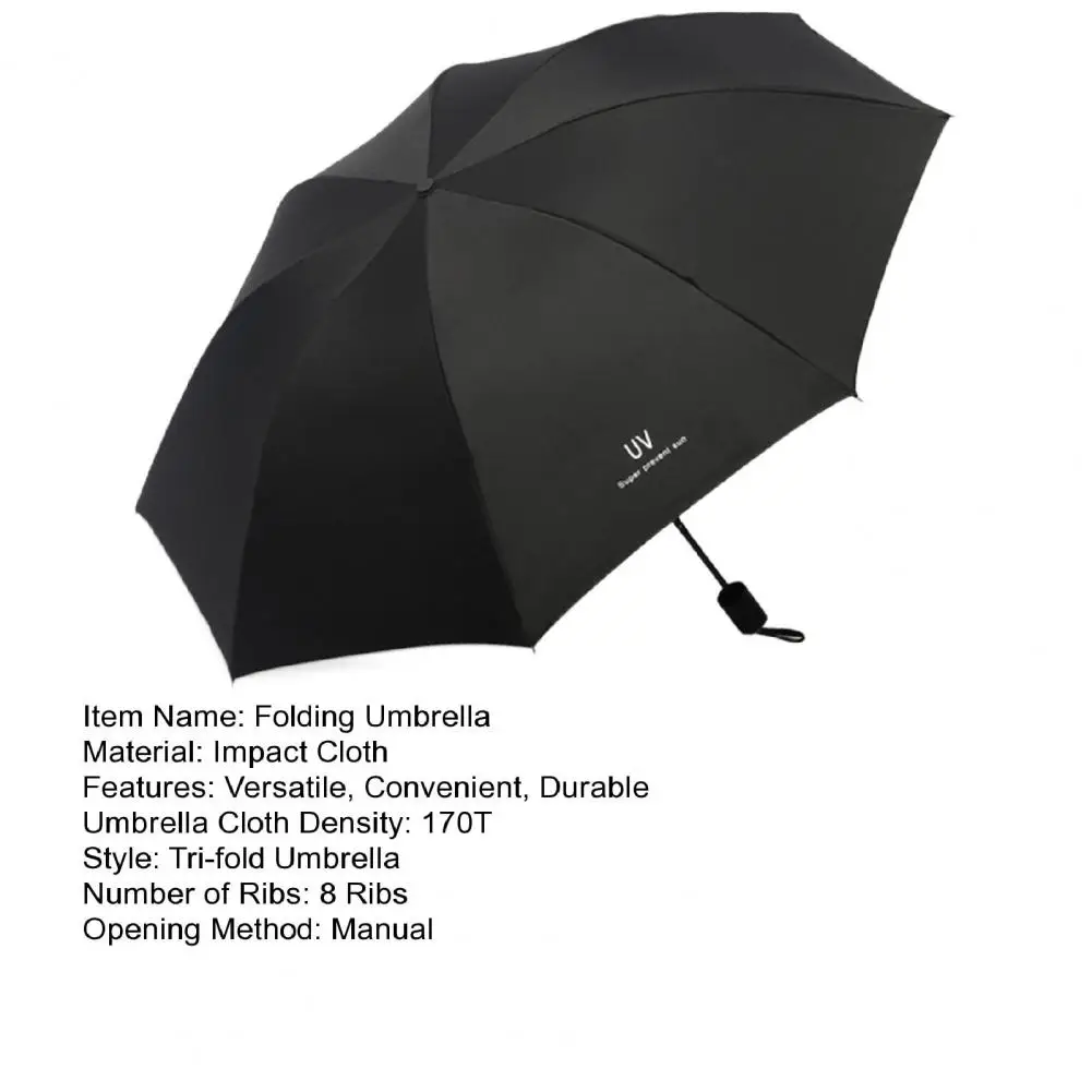 Folding Umbrella UV Fold Umbrella Windproof Rainproof Travel Umbrella Folding Automatic Opening And Closing Umbrellas