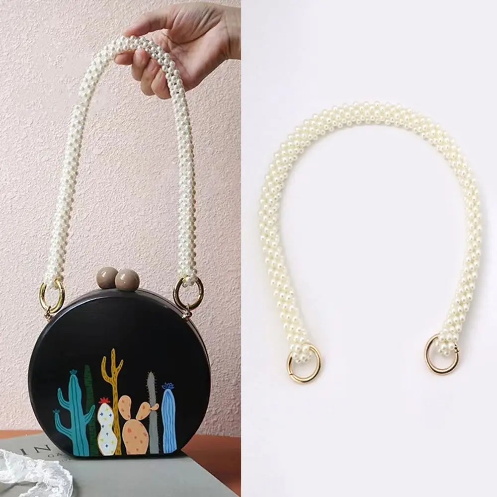 Diy Modificatie Accessoires Tas Riemen Vervanging Metalen Gevlochten Kettingtas Accessoires Parel Ketting Schoudertas Riem