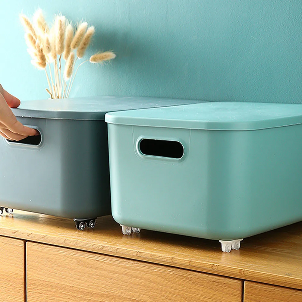 16Pcs Sticky Box Casters Heavy Duty Self-Adhesive Caster Wheels for Storage Cases Trash Can Moving Boxes Labor Saving Smooth