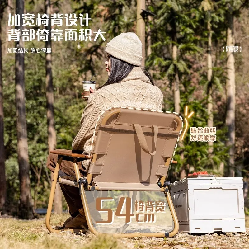 Outdoor camping folding chair portable Kermit chair ultra-light fishing stool beach chair