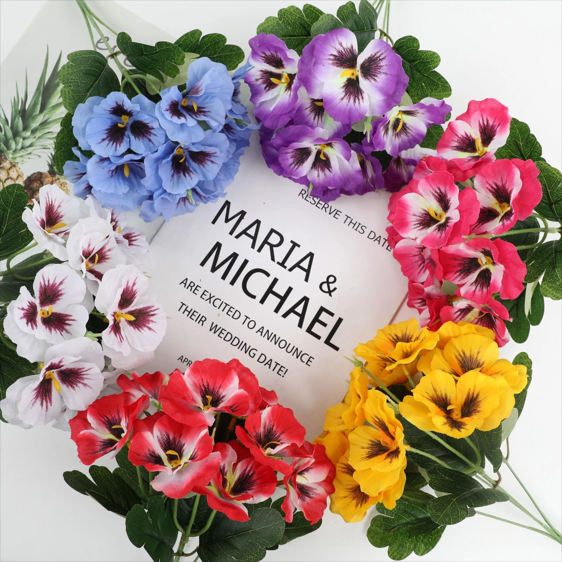 

Artificial flowers plastic fake flowers wedding home outdoor shooting props decorations handmade flower accessories crafts