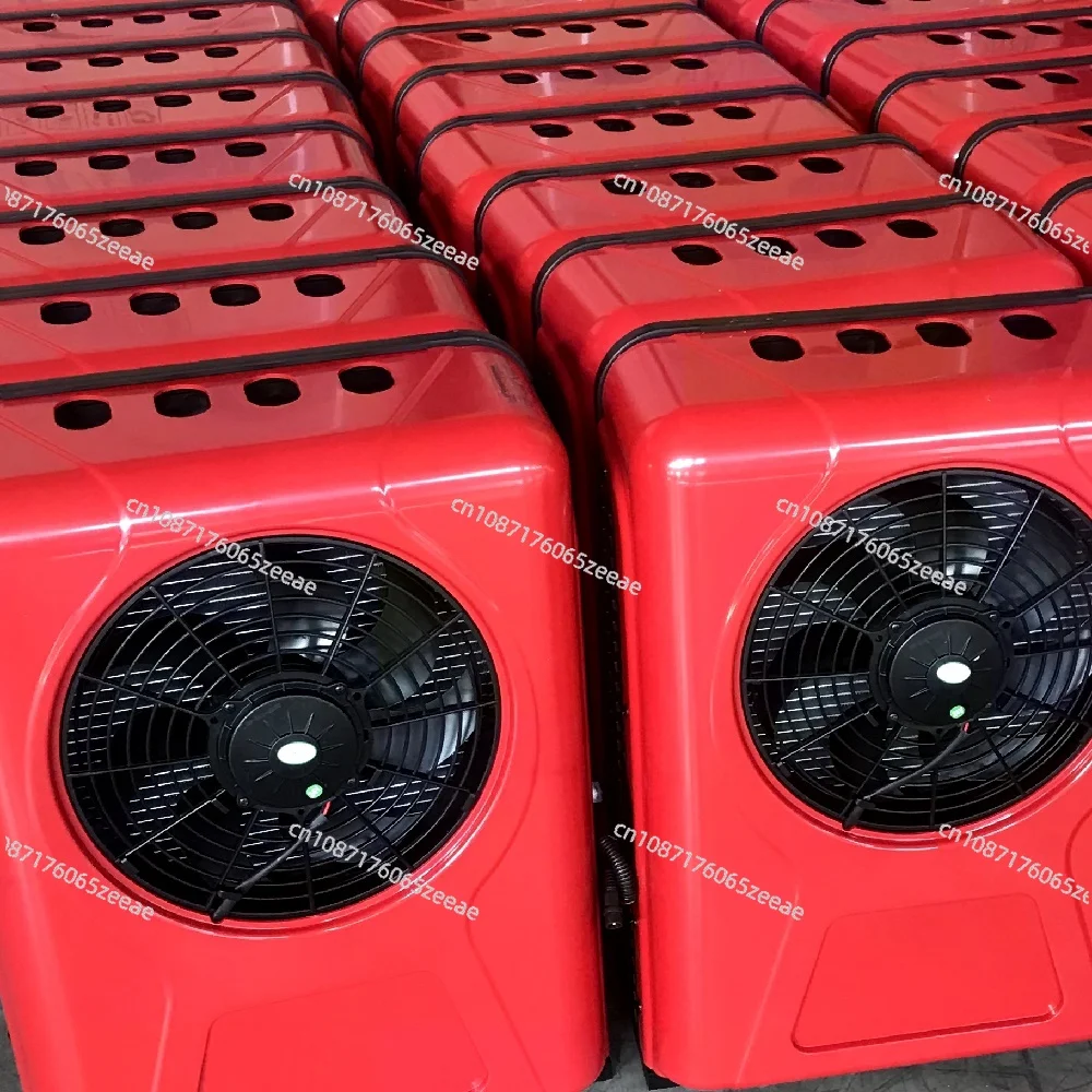 12 V 24V Split Truck Parking Air Conditioner Semi Battery Powered Electric Air Conditioner