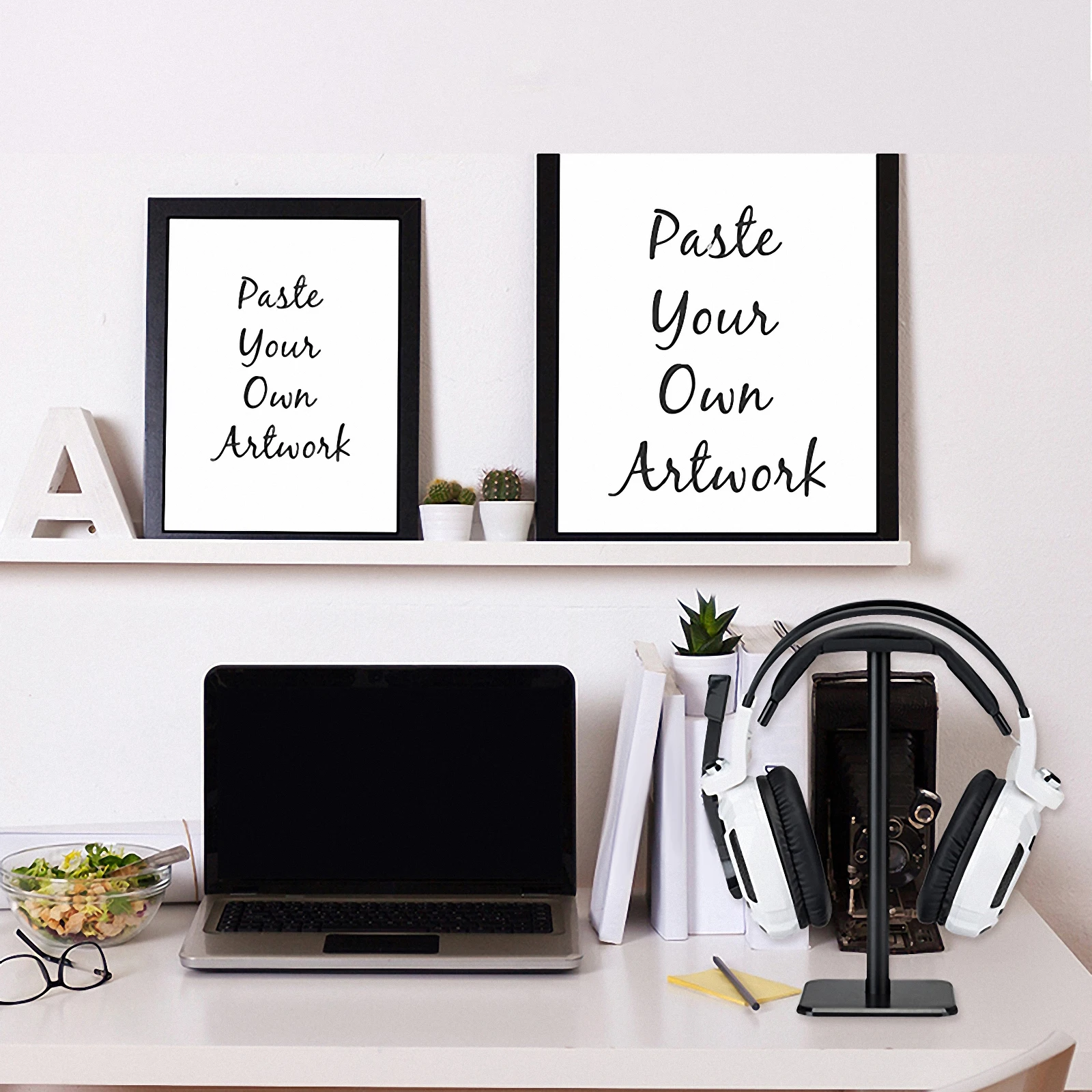 

1pc Gaming Headphone Stand Thickened Abs Durable Non-Slip Easy Installation Desktop Organizer For All Headphones Headset Rack