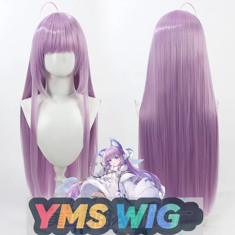 

【YMS WIG】Azur Lane Tashkent Cosplay Wig Tashkent Scalp Style Purple Long Hair