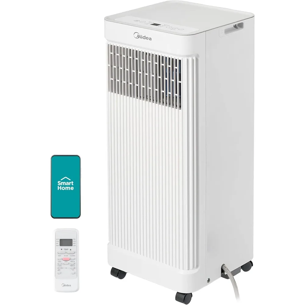 to 150 Sq. Ft., with Dehumidifier & Fan mode, Easy- to-use Remote Control & Window Installation Kit Included