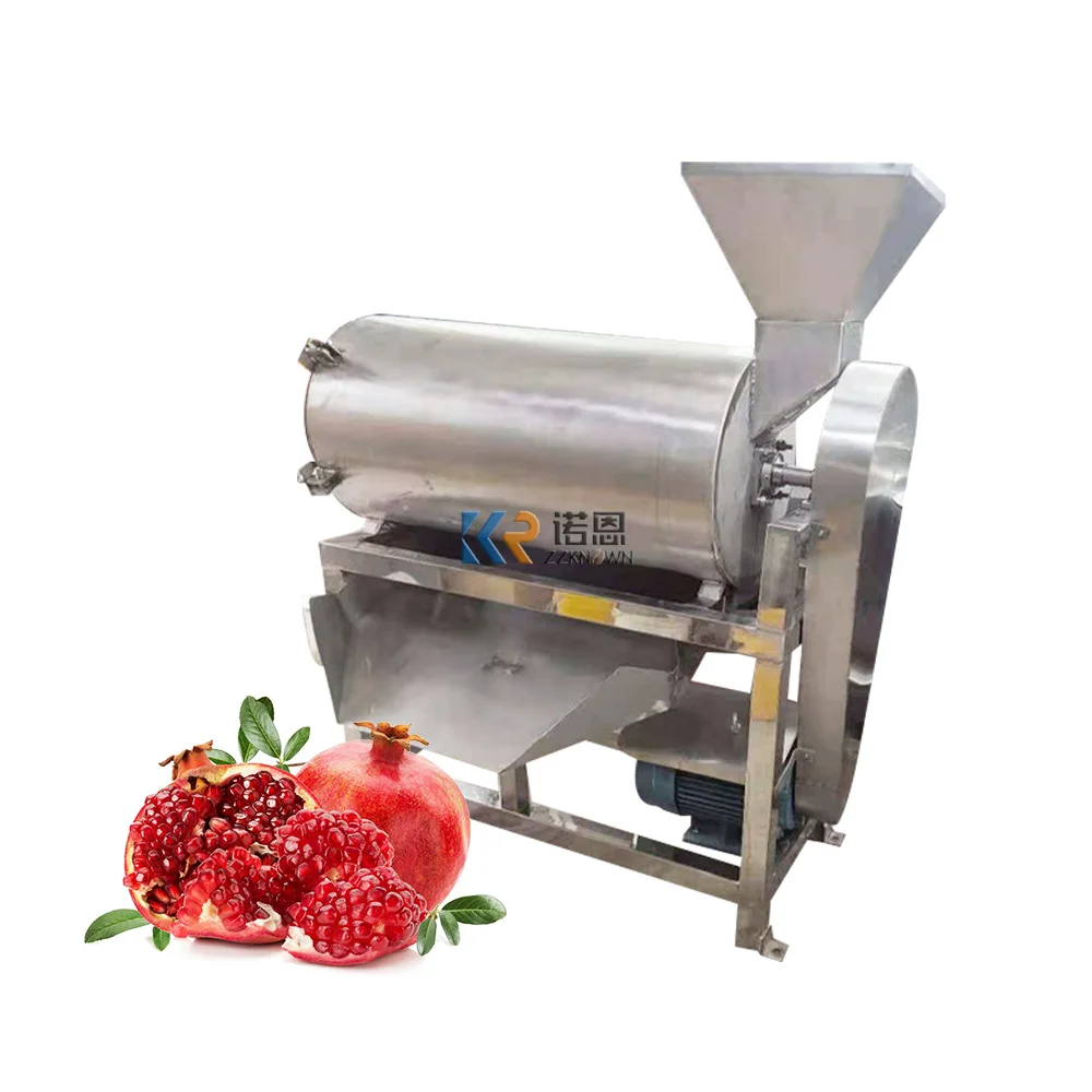 Professional Automatic Pomegranate Broken Shell Separator Peeling Machine India Extract Seed Remover Pomegranate Peeler