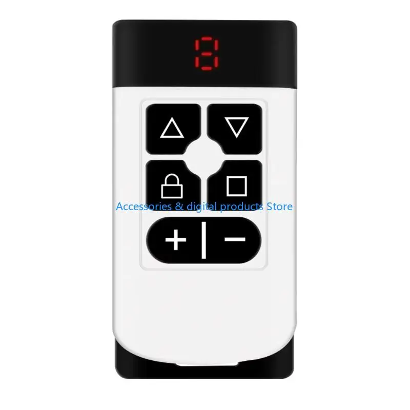 77JD Multi Frequency Garage Gate Remote Control Cloner 8 Channels Universal Duplicator Rechargeable Battery Long Ranges