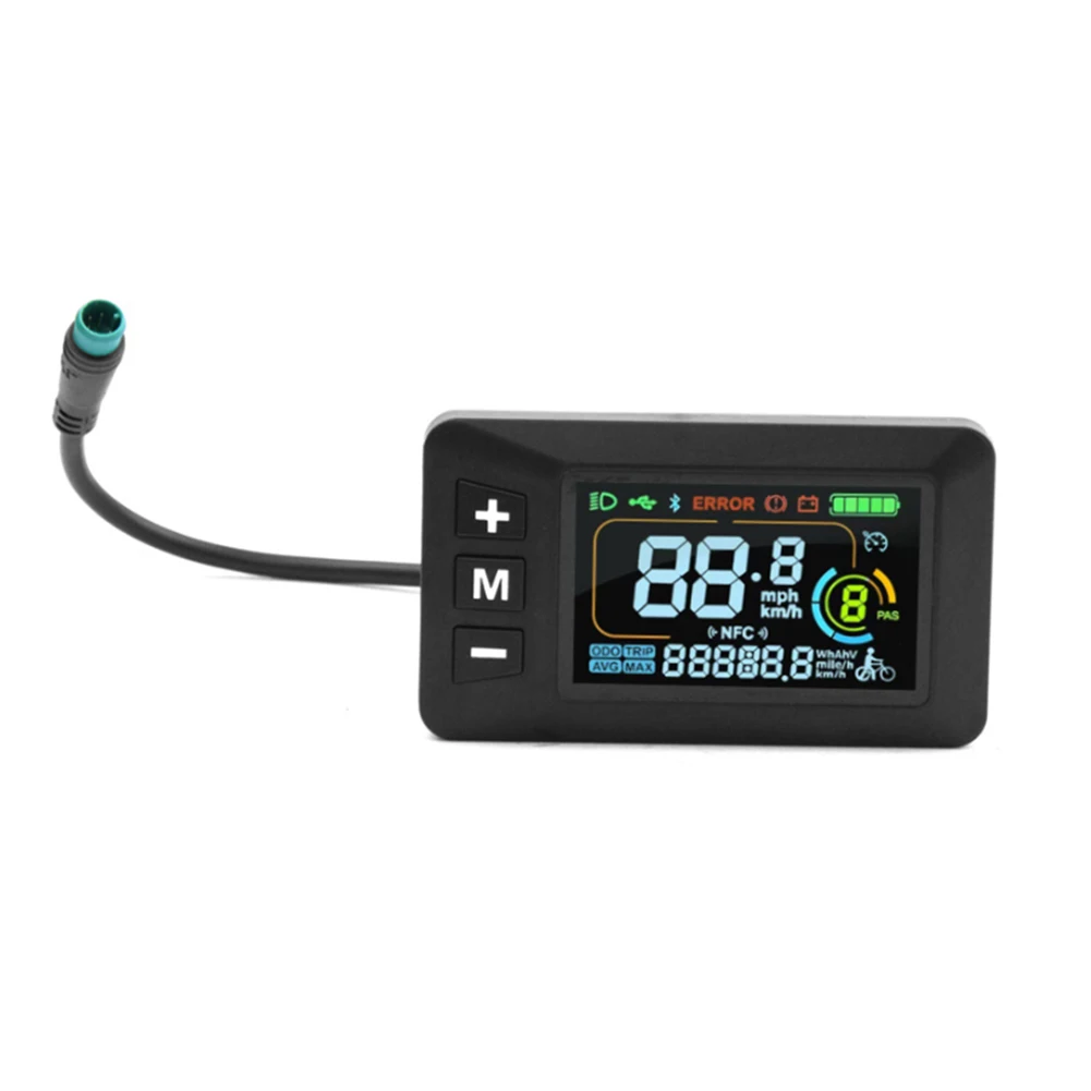 

For 02OMD Controller 5 Pin Cable E-Bike Display Various Weather Conditions Compatible E-bike Display Controller