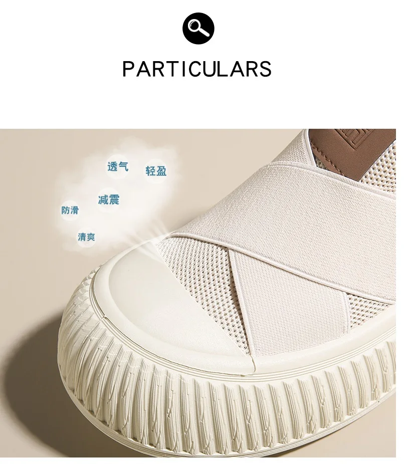 Women's summer breathable trainers slip on sports shoes woman cross band sneaker designer shoe Leisure sneakers mesh espadrilles