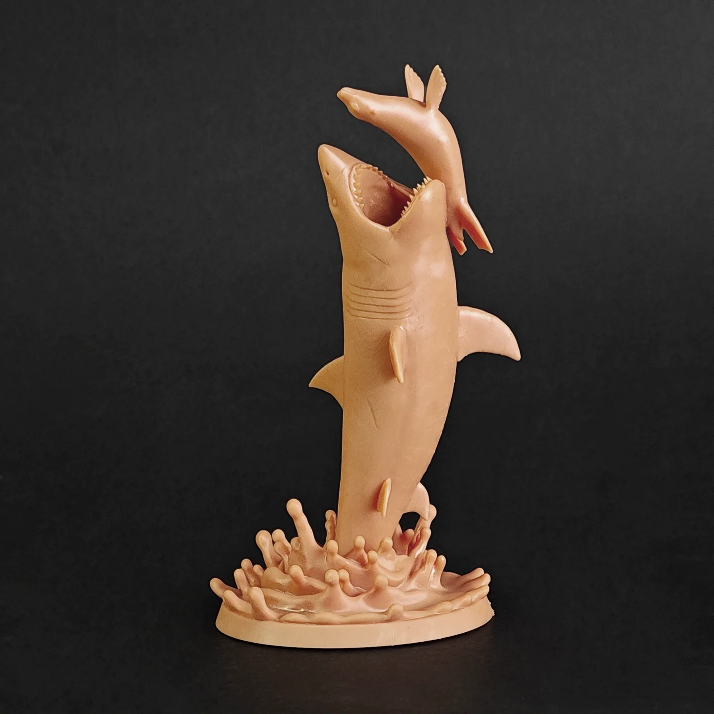 

1/35 9-17.5cm Carcharodon carcharias Model Toys Ancient Prehistroy Animal Model Gk Customize 3D Printing