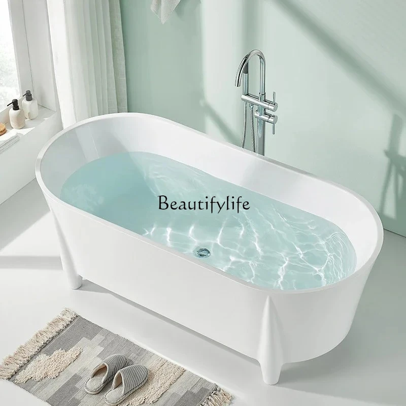 

Acrylic princess 1.2--1.7 meters, one-piece foot household freestanding European bathtub