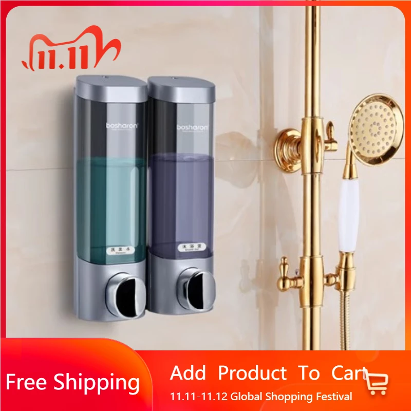 

Toilate Douche Soap Dispensers Quality Modern Bathroom Hotel Soap Dispensers Nordic Transparent Dispensador Jabon Furniture