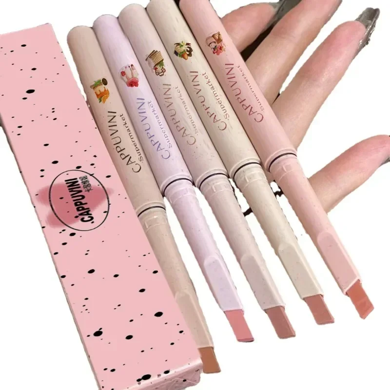 Heallor nackt rosa Lippen tönung Lip liner Make-up wasserdichte Lippen Stick Bleistift Milch matt glatt Lip Liner Stift Lippenstift Konturierung lang