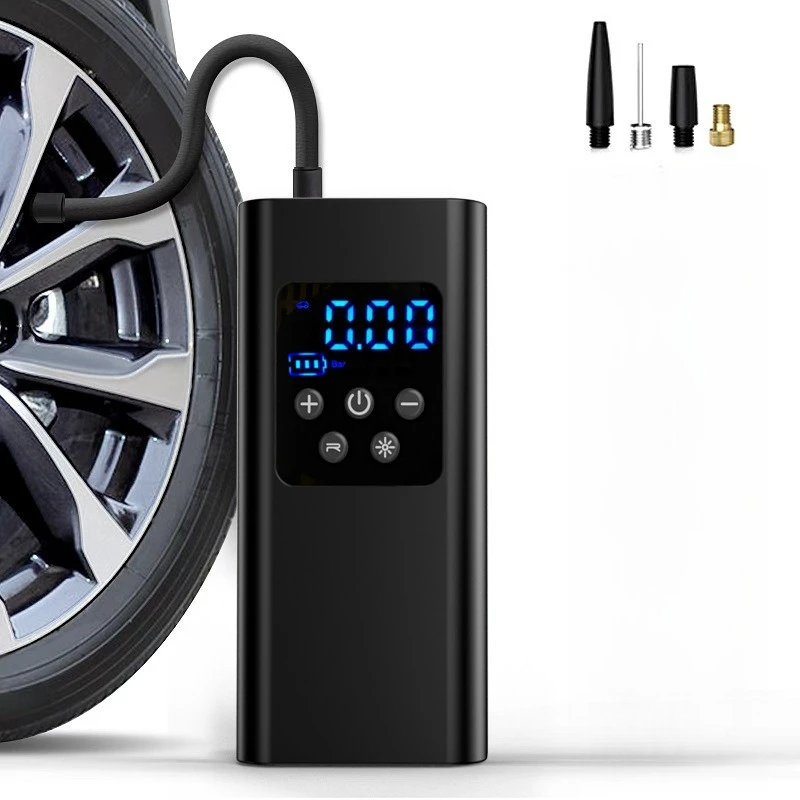

Car Air Pump Portable Bicycle Electric Car Tire Pump Air Pump Handheld Wireless Charging Compact