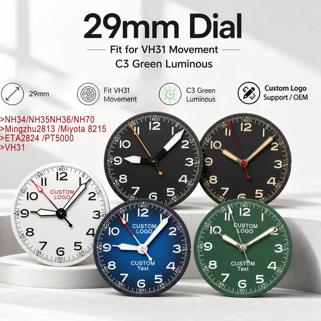 mostrador-de-relogio-de-mergulho-e-piloto-vintage-personalizavel-de-29mm-com-ponteiros-para-pecas-de-relogio-vh31-nh35-nnh36-nh38-eta2824-pt5000-miyota8215-dg2813