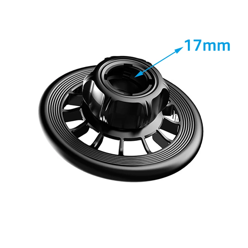 17mm Ball Head Magnetic Car Mobile Phone Holder Accessories Car Phone Stand GPS Mount for iPhone 15 14 13 Magsafe Samsung Xiaomi