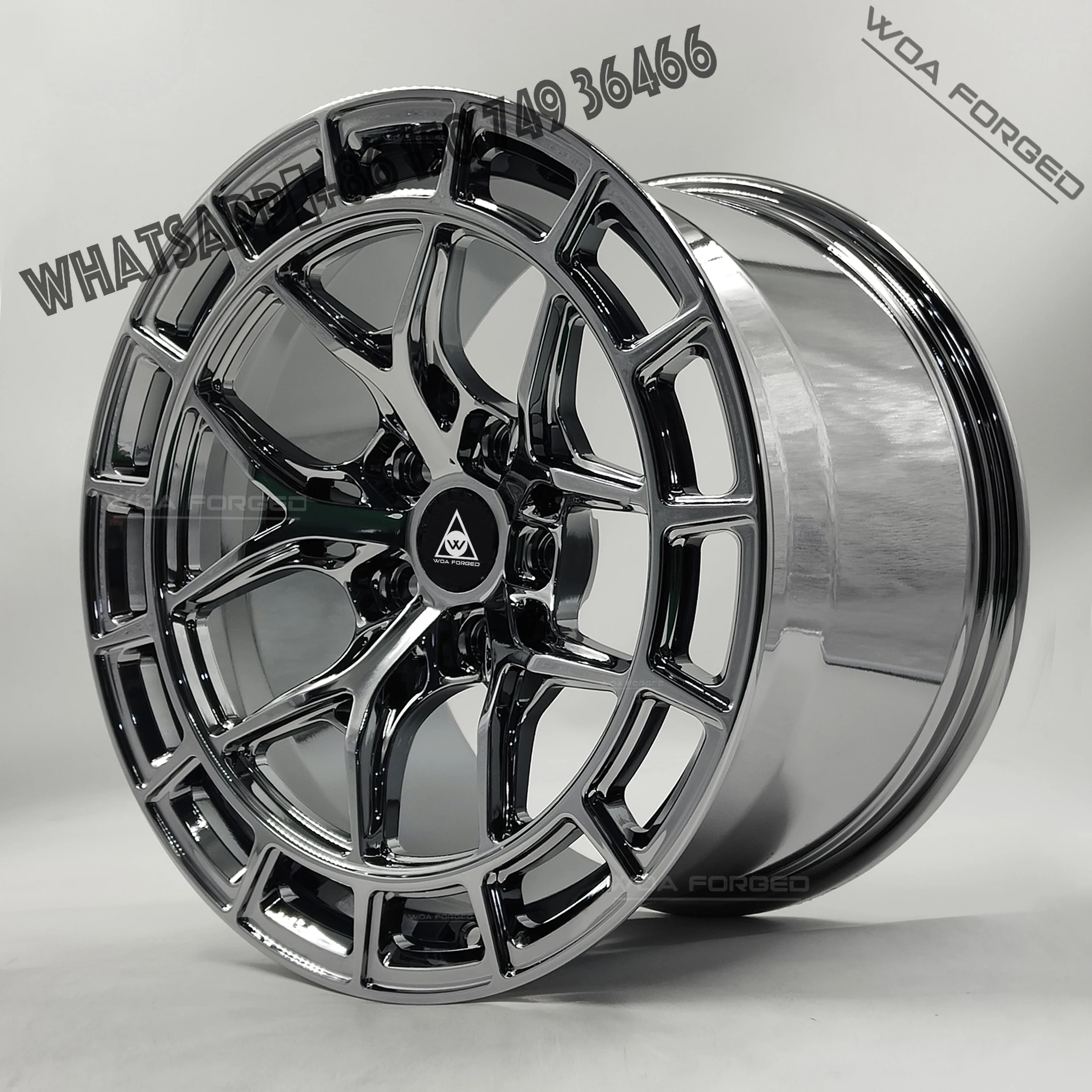 

Customized 17-24 Inch CHROME Polishing HFX-1 Forged Wheels Lightweight Carbon Fibre Alloy Passenger Car Rims New Condition