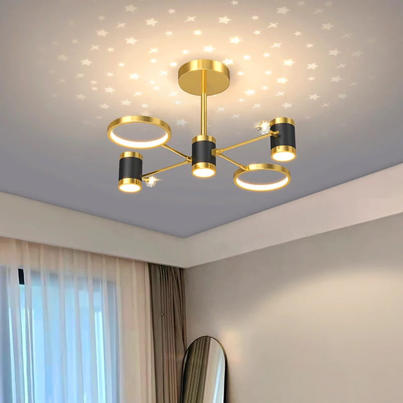 Soggiorno moderno decorazione salone arredamento camera da letto luci a led per camera lampadario interno illuminazione lampadari lampadario a soffitto