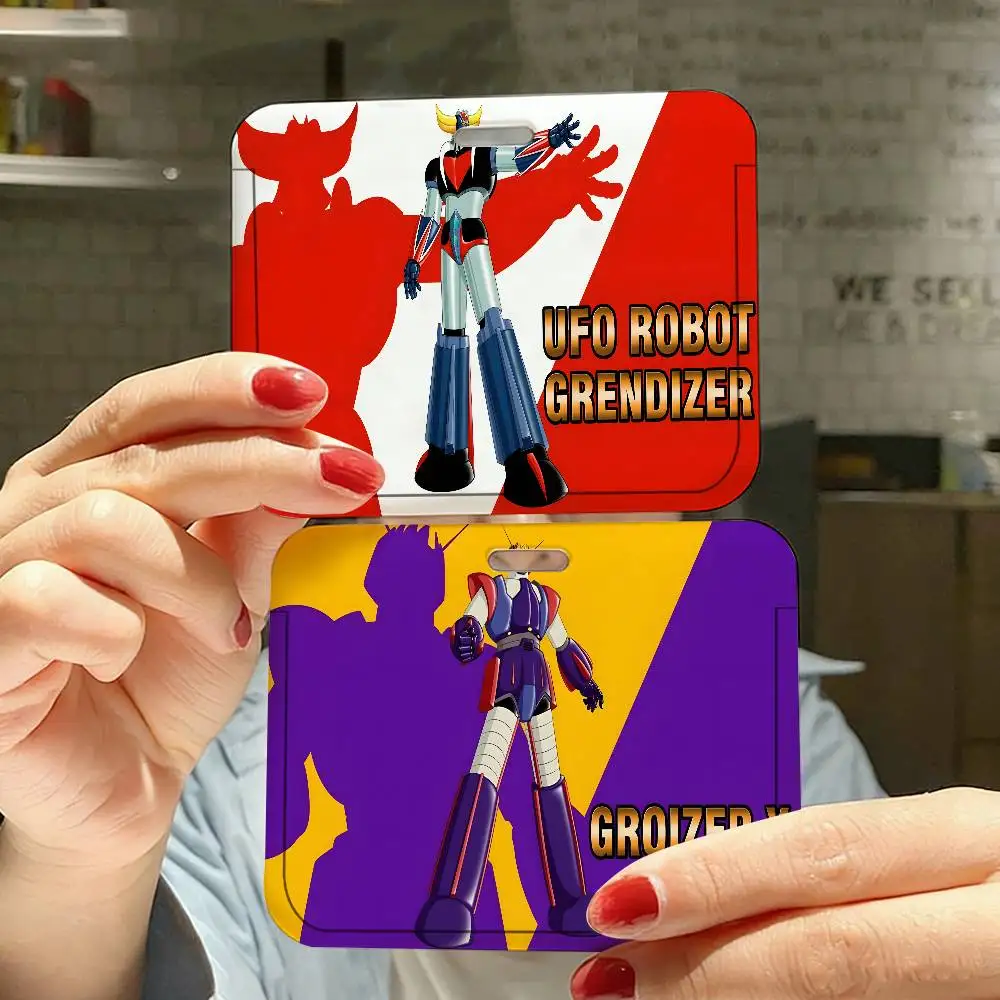 

Держатель для бейджей UFO ROBO GRENDIZER GOLDORAK из ПВХ, чехол для ID-карт для работы, для медсестер, для ключей и кошелька