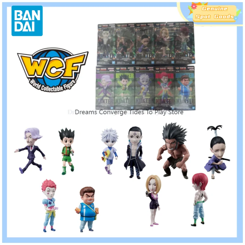 

Подлинная Bandai HUNTER×HUNTER Wcf GON Killua Hisoka Phantom Troupe, аниме, фигурки героев, модель игрушки, подарок для игрушек, хобби, детей