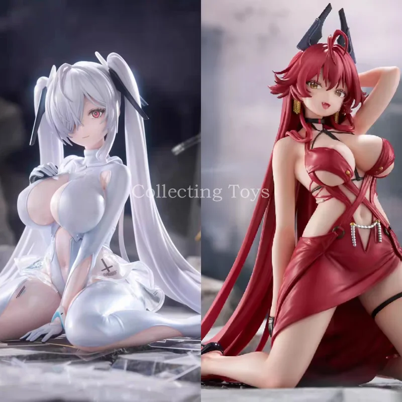 

In Stock Goddess Of Victory Nikke Cinderella Red Hood Kneeling Figure Anime Desktop Ornament Statue Desk Decor Collection Gifts