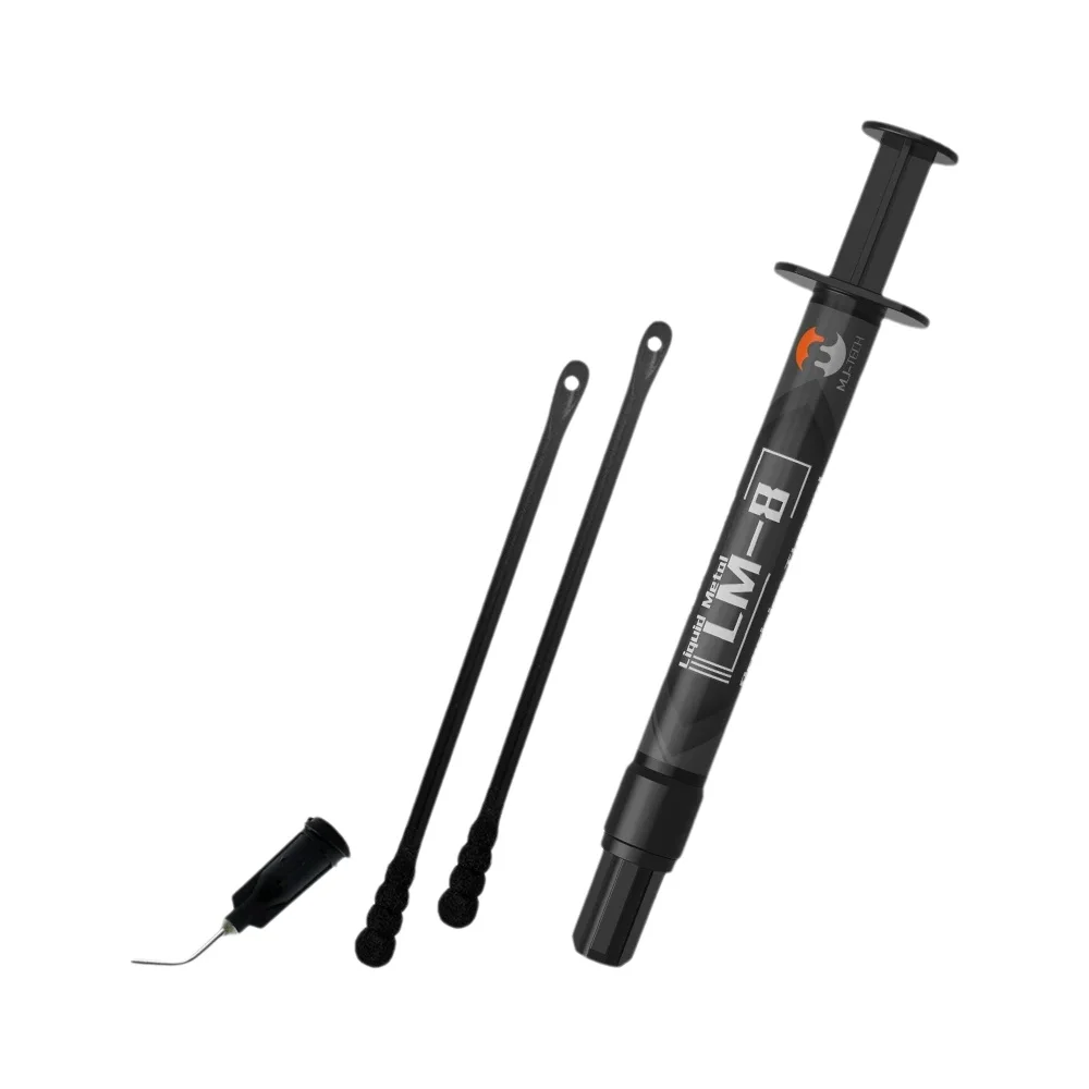 MJ-TECH LM-8 Flüssigmetall-Wärmeleitpaste Leitet Elektrizität für PS5 Laptop CPU GPU Grafikkarte Hochleistungs-Wärmeleitpaste