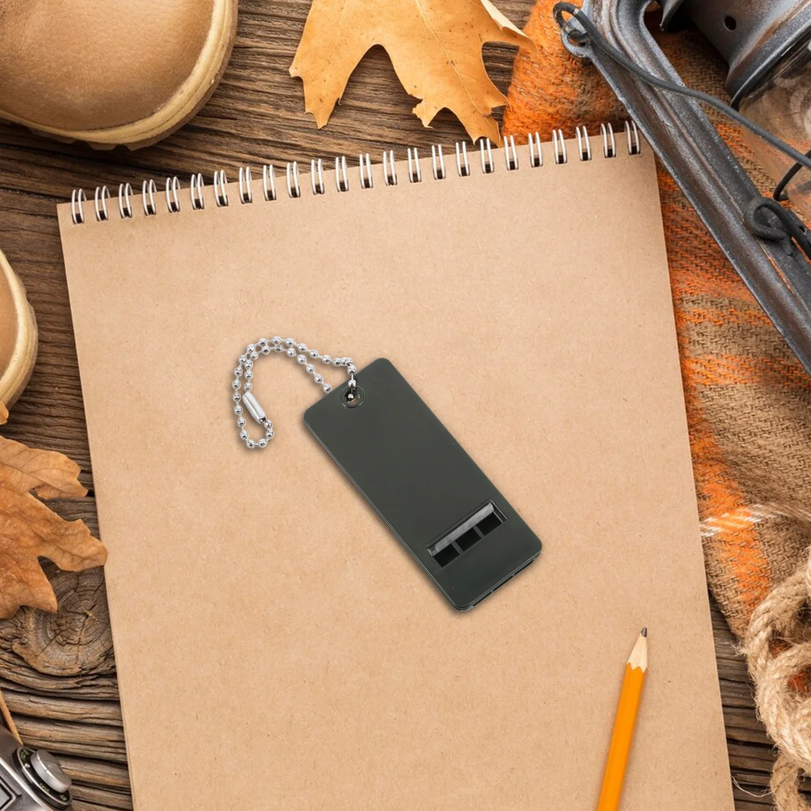 Outdoor Survival Rescue Whistle Hochfrequenz-Notfallpfeife mit klarem Klang für Wandern, Camping, Sicherheit, lebensrettende Warnung